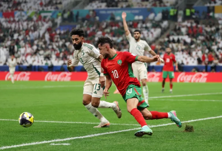 المغرب-يفوز-على-السعودية-ويتأهلان-الى-ربع-نهائي-كأس-العرب.webp